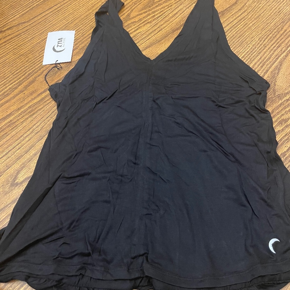 ZYIA Black Fancy V Tank